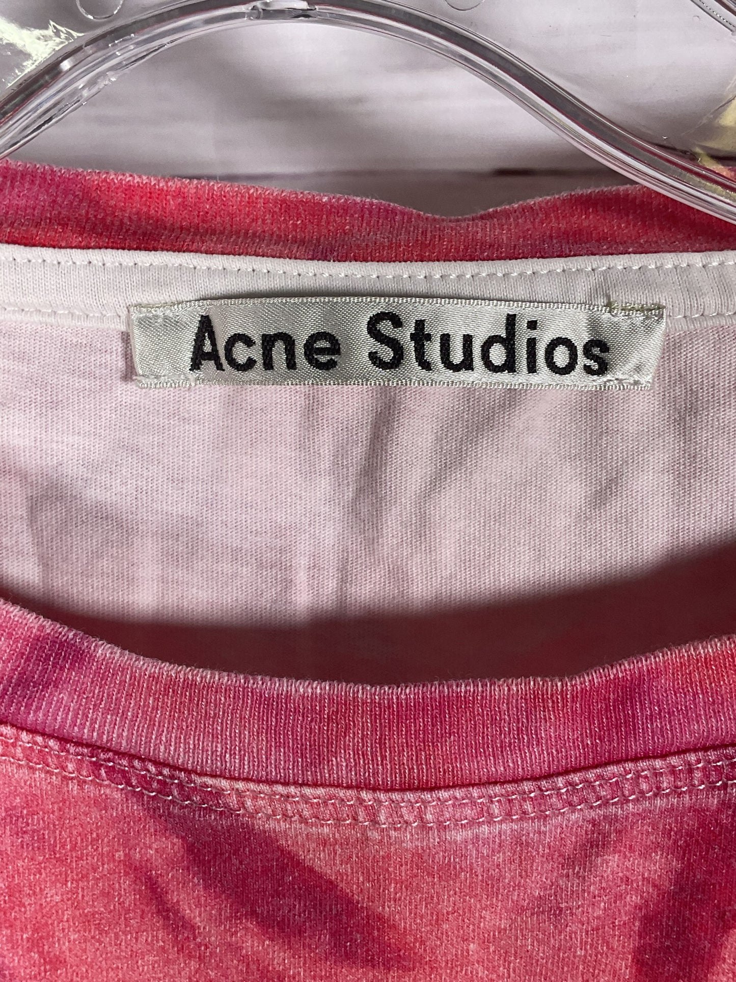 Acne Studios Striped Tie-dye T-Shirt - Size S