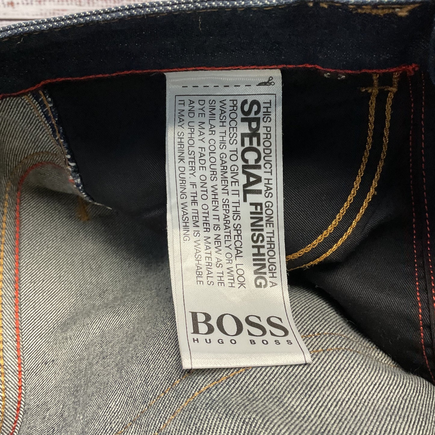 Hugo Boss Blue Denim Jeans Pants - Size 32x34