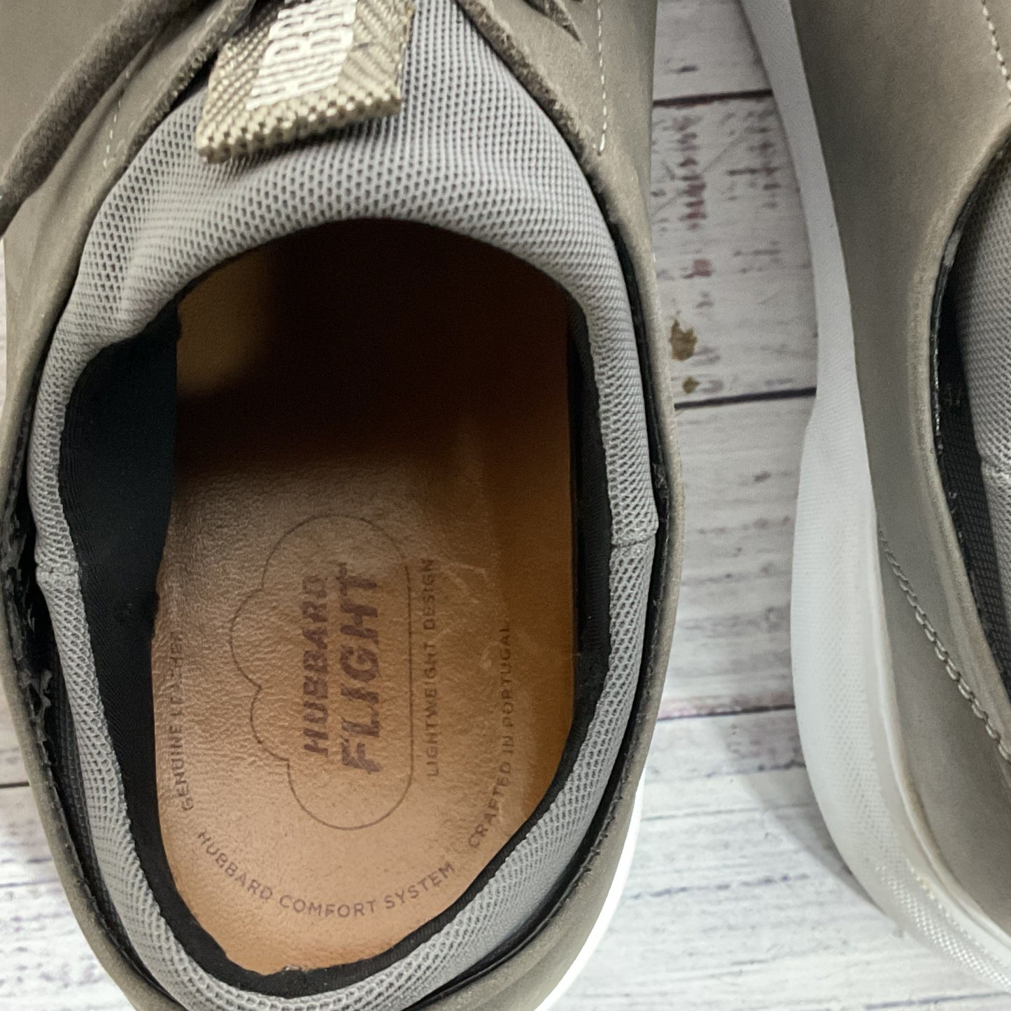 HUBBARD Flight Men's Gray Sneaker Shoe- SZ 9.5