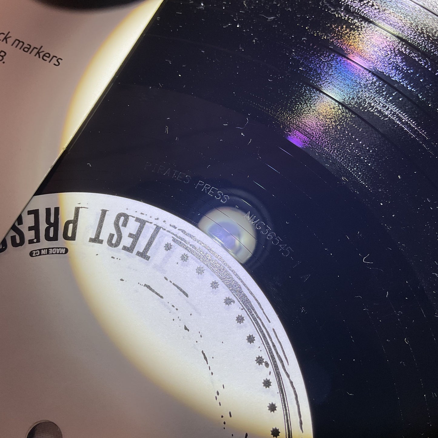 Syml Brian Fennell Signed You Knew It Was Me Test Pressing Vinyl Record NMG36545