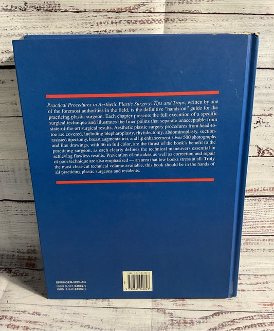 Practical Procedures In Aesthetic Plastic Surgery Tips And Traps By Wilkinson