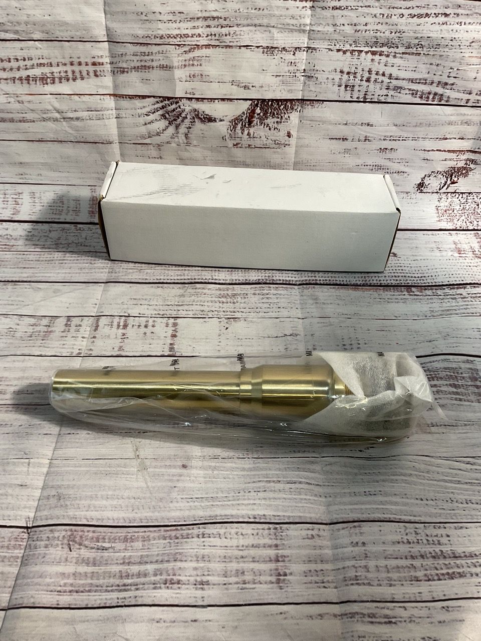New DR120 1.5" Dome Drain In Brushed Gold Native Trails #2