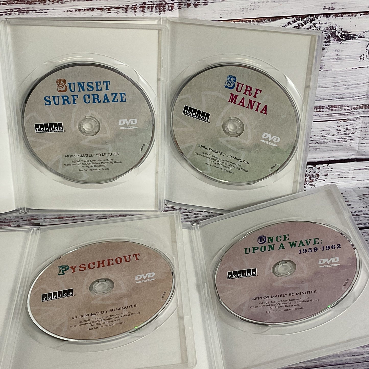 Classic Surf Films from the 50s and 60s DVD 4-Disc Set