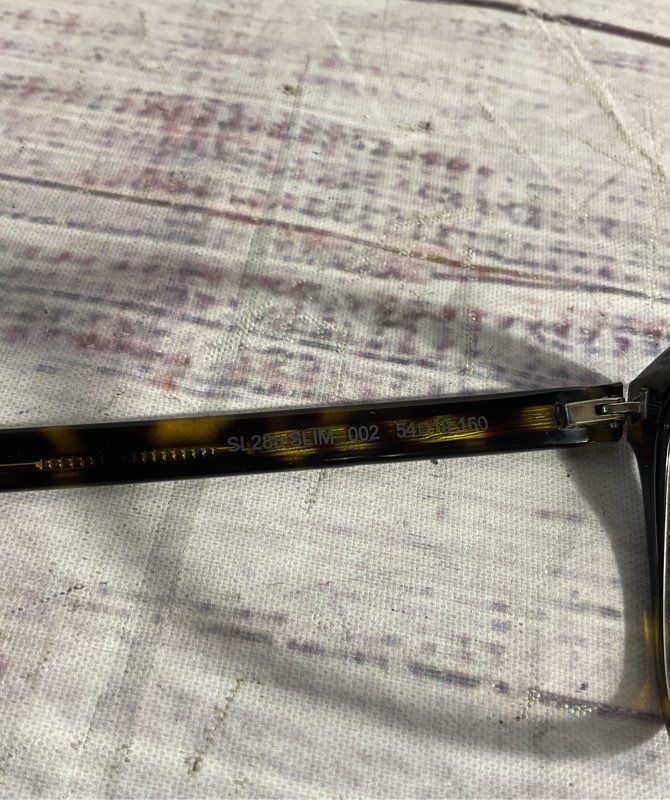 Saint Laurent SL288 SLIM 002 Women's Tortoise Brown Eyeglasses Frames Only