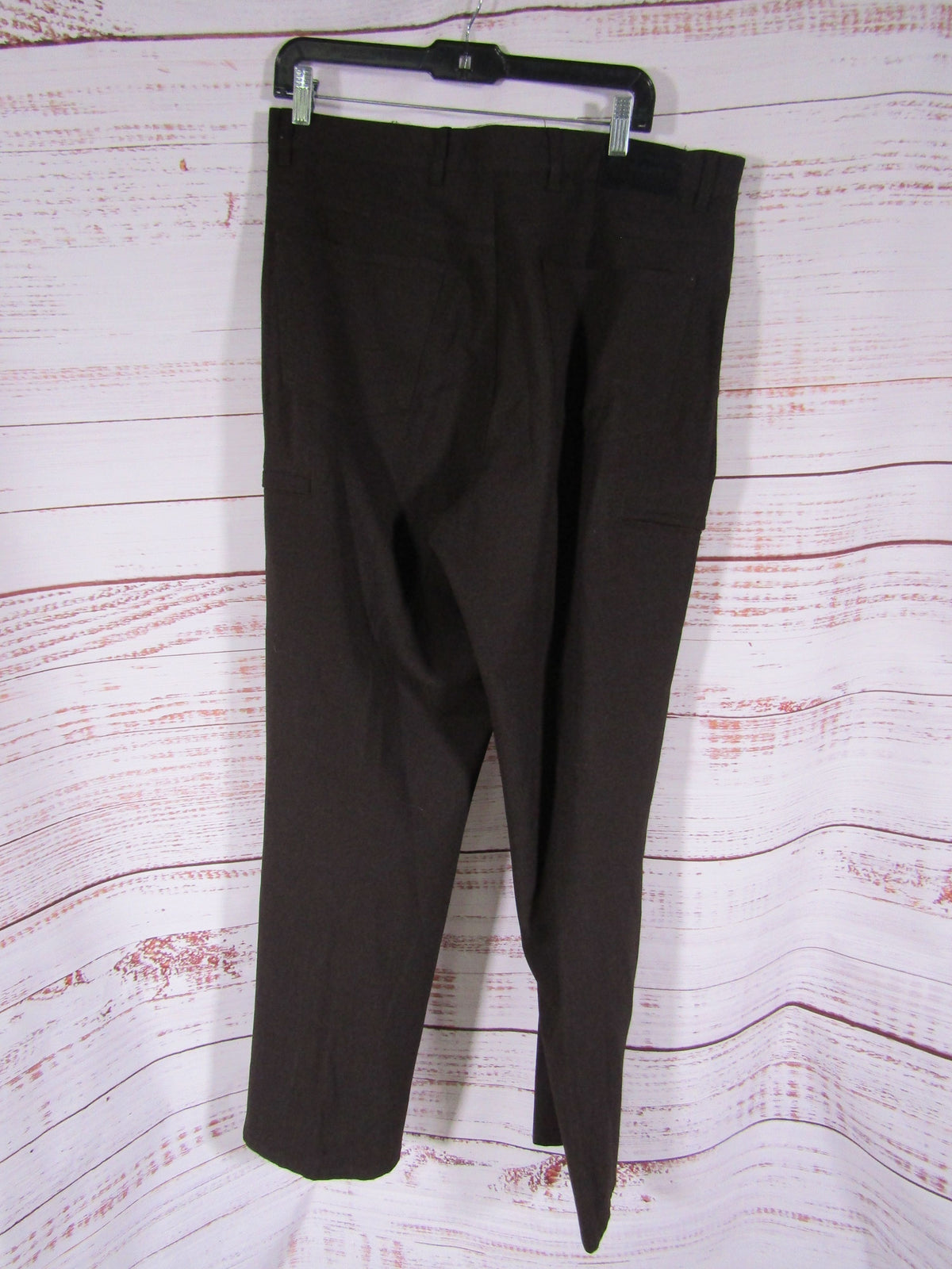 Alberto Ceramica Tom Men's Brown Straight Leg Trouser Pants Size 44