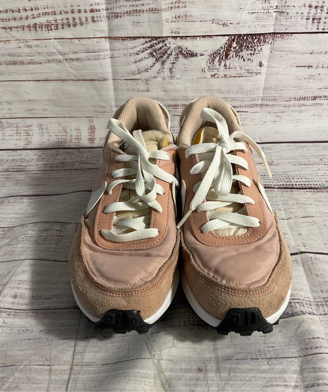 Nike Waffle Debut Shoes Women's 7 Pink Suede Pastel Retro Running DH9523-600