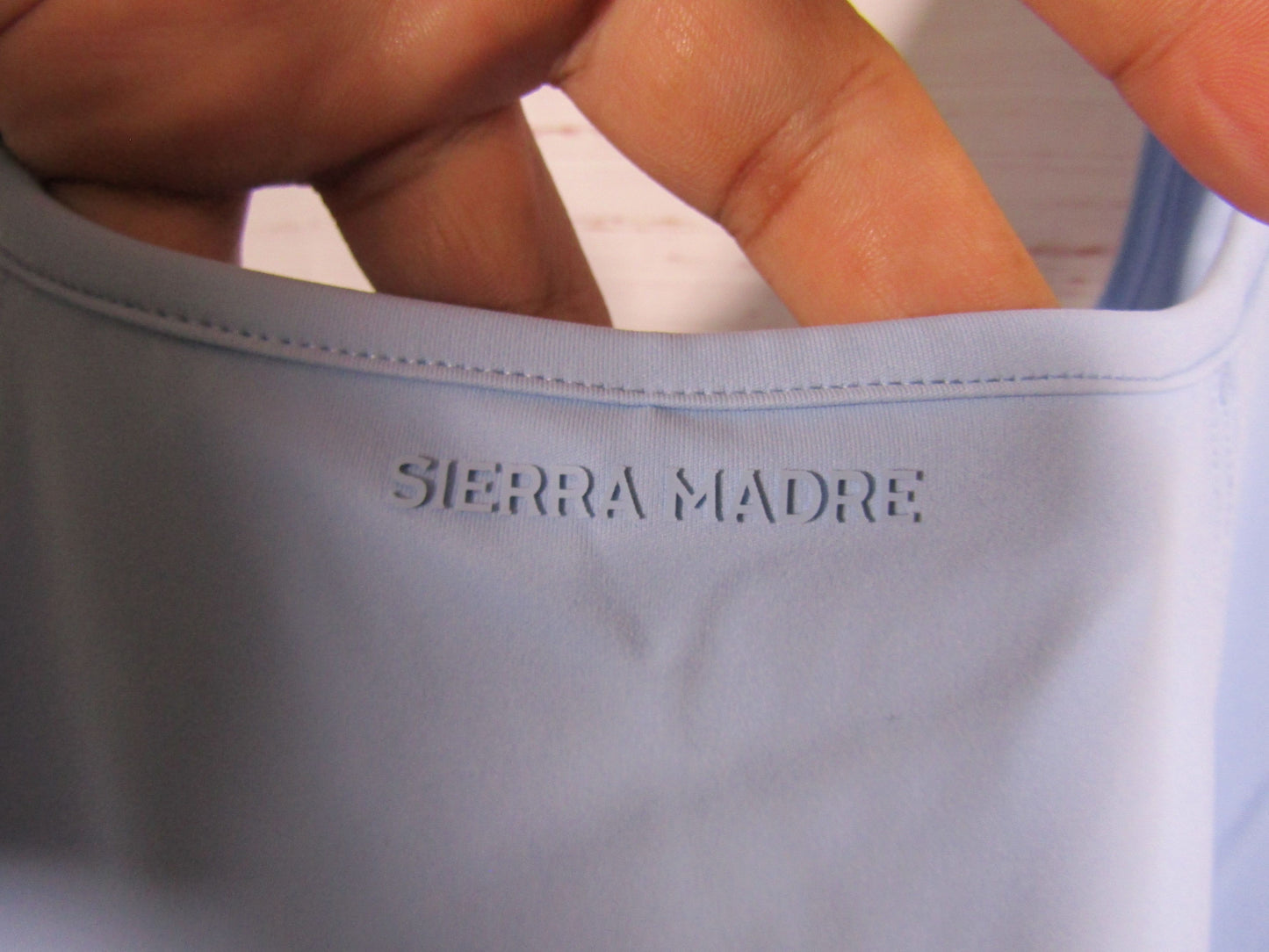 Sierra Madre Ready Layer Dress Women's Open Air Blue Dress Size S