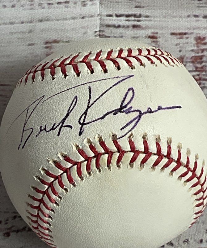 Rawlings Official Major League Buck Rogers Los Angeles Angels Signed Baseball