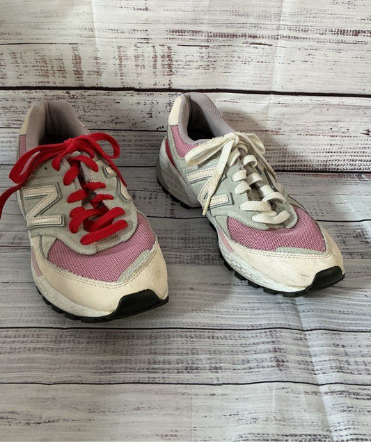 Women's New Balance X Figs Pink W/red Sneakers Size 8.5
