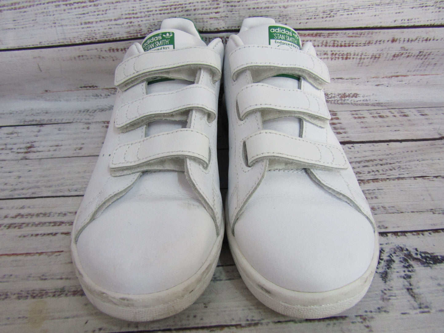 Adidas Original Stan Smith Boy's Low Top Sneakers Size 3 M20607