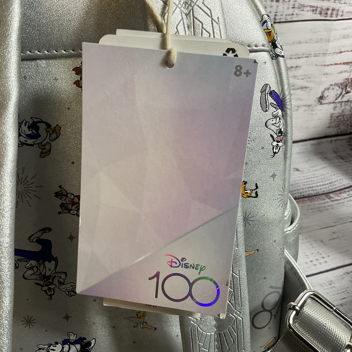 LOUNGEFLY 100th Anniversary Mickie & Friends Backpack & Mouse Ears