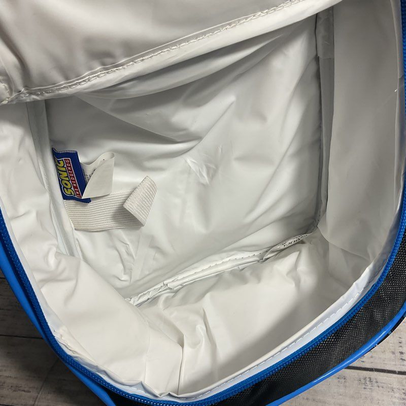 NWT Ruz Sonic The Hedgehog Coin Jump Insulated Crossbody Lunch Snack Bag