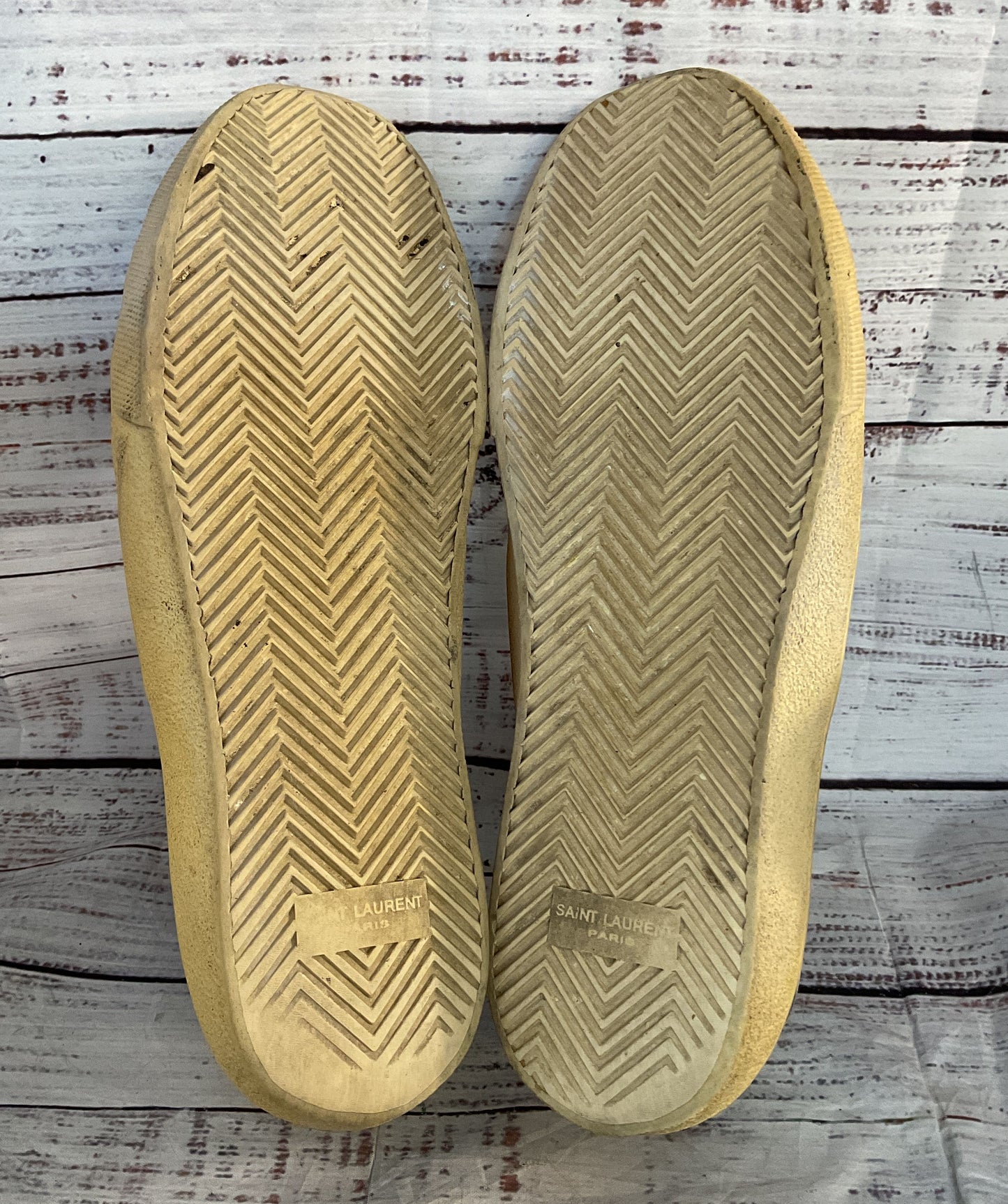 Saint Laurent Paris Hedi Slimane Checkered High Sneakers Multicolor 11.5