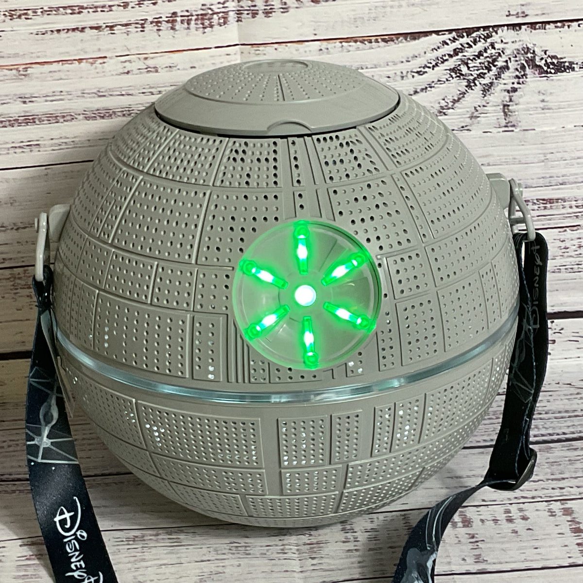 DISNEY PARKS Star Wars Death Star Light Up Sound Popcorn Bucket
