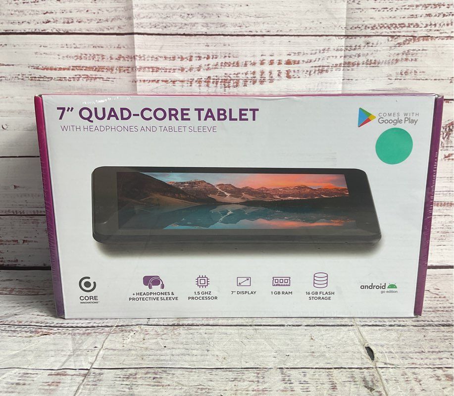 Core Innovations DP 7-inch 1GB CRTB7001BL Android Tablet Black