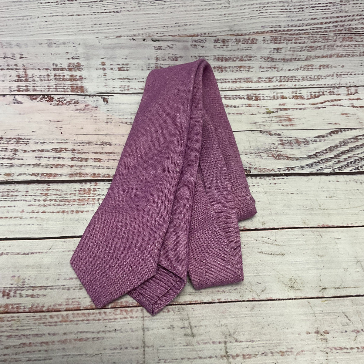 Remi Van Dere Purple Solid and Gradient Neck Tie - Size 60"x2.25" Lot of 6