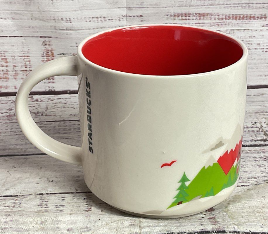 Starbucks You Are Here Canada Niagara Falls Set of 2 Mugs Multicolor