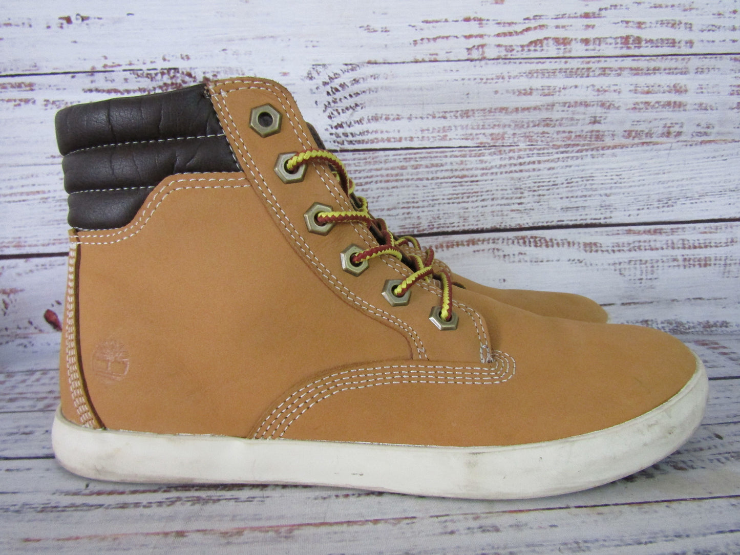 Timberland Dausette Women's Wheat Nubuck Suede High Top Sneakers Size 7.5