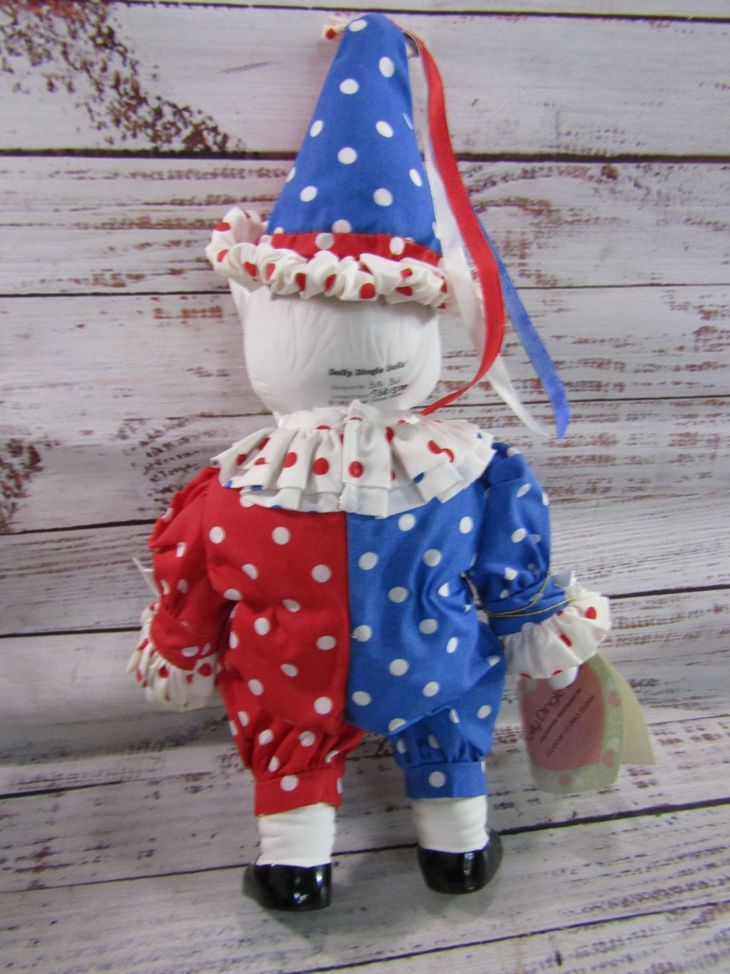 Vintage Goebel Dolly Dingle by Bette Ball Snuggles Snooks Cat Clown Musical Doll