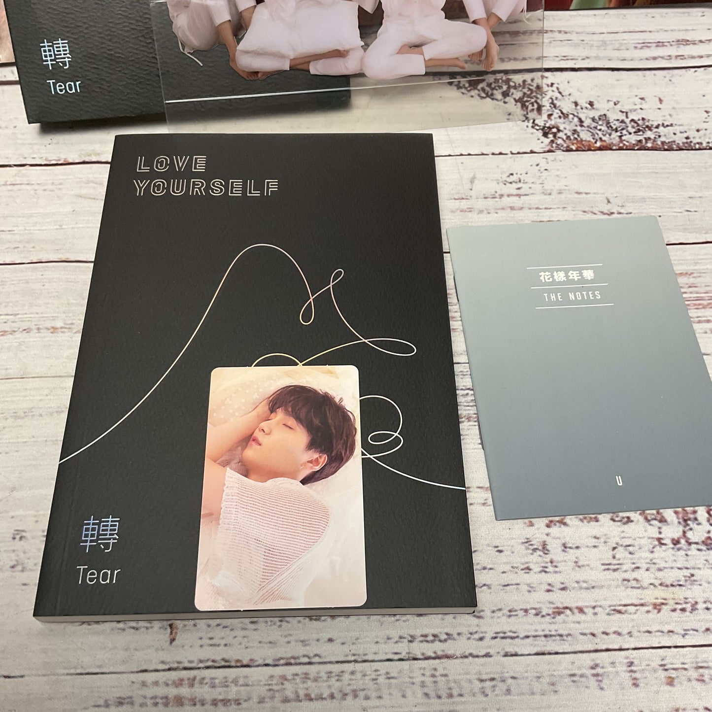 BTS Love Yourself: Tear Photobook, Photocard, Poster, CD