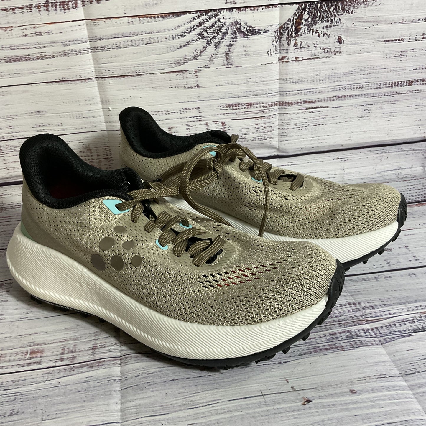 VITTORIA X CRAFT Women's Taupe Explor Sneakers- SEE MEASUREMENTS