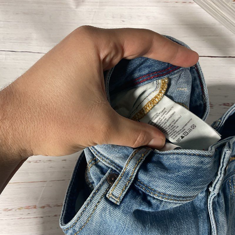 NWT Tommy Bahama Cayman Island Relaxed Fit Light Indigo Wash Pants Size 38 x 30