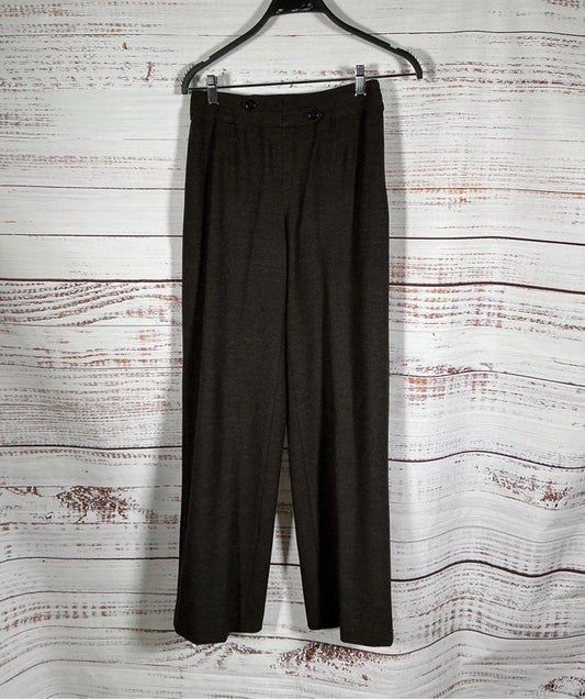 Women's Armani Collezioni Brown Wool Pants Size 2
