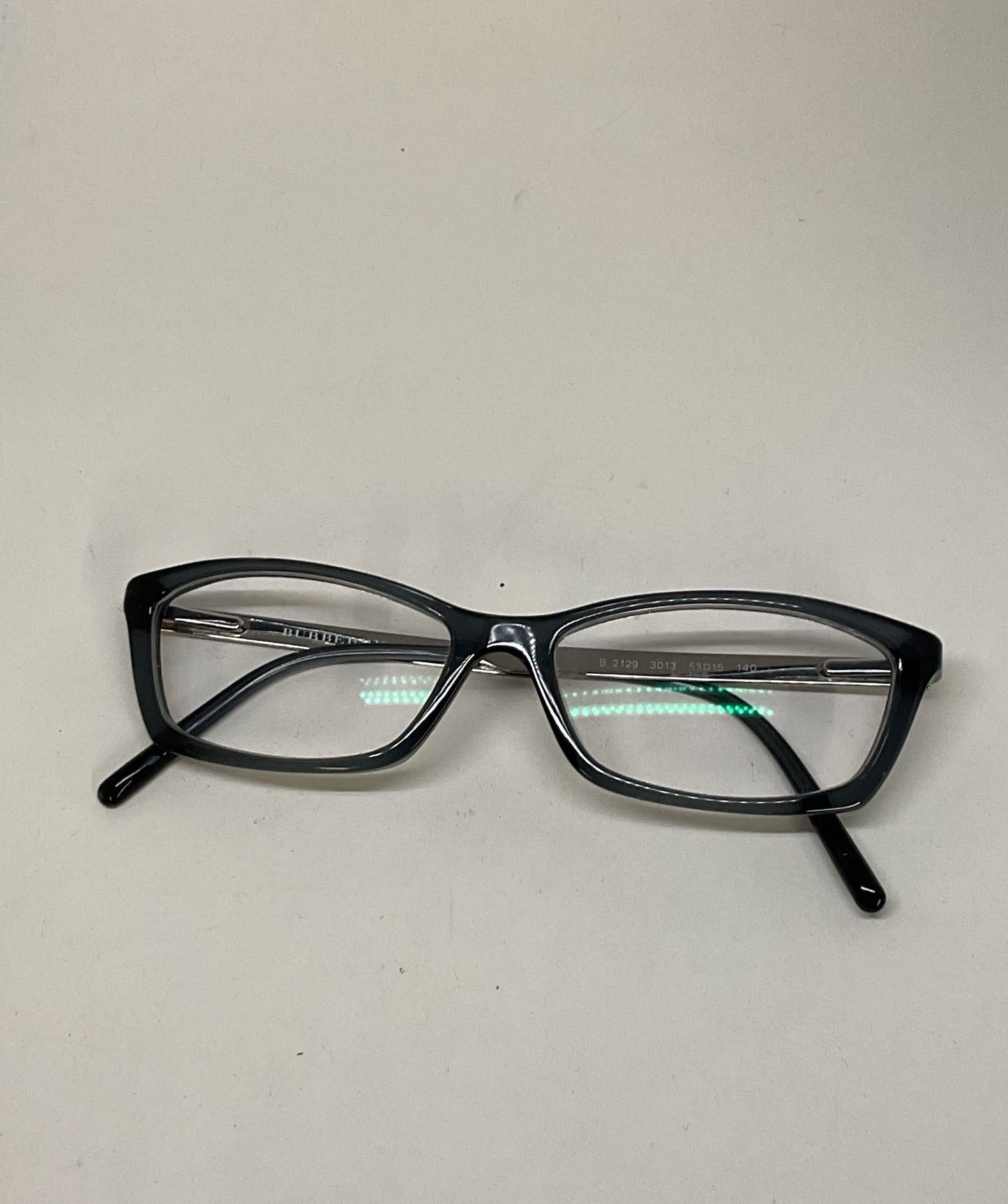 Burberry B2129 3013 Blue/Black Eyeglasses Frames Size 140 Italy