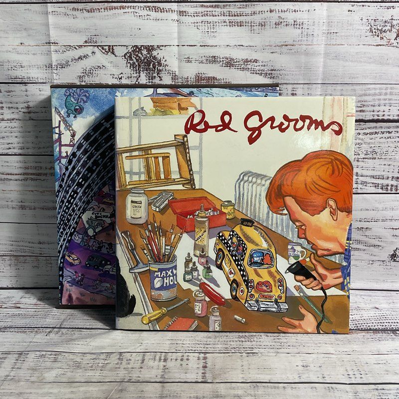 VTG. 1984 Red Grooms Collector's Edition Hardcover Art Book w/ Slipcase SIGNED