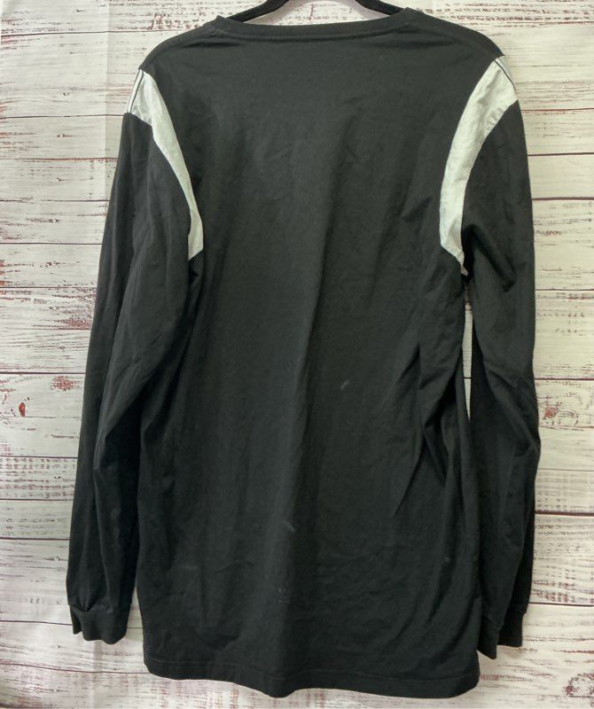 Men's Stampd Black Long Sleeve with white detail Size L Retail $132