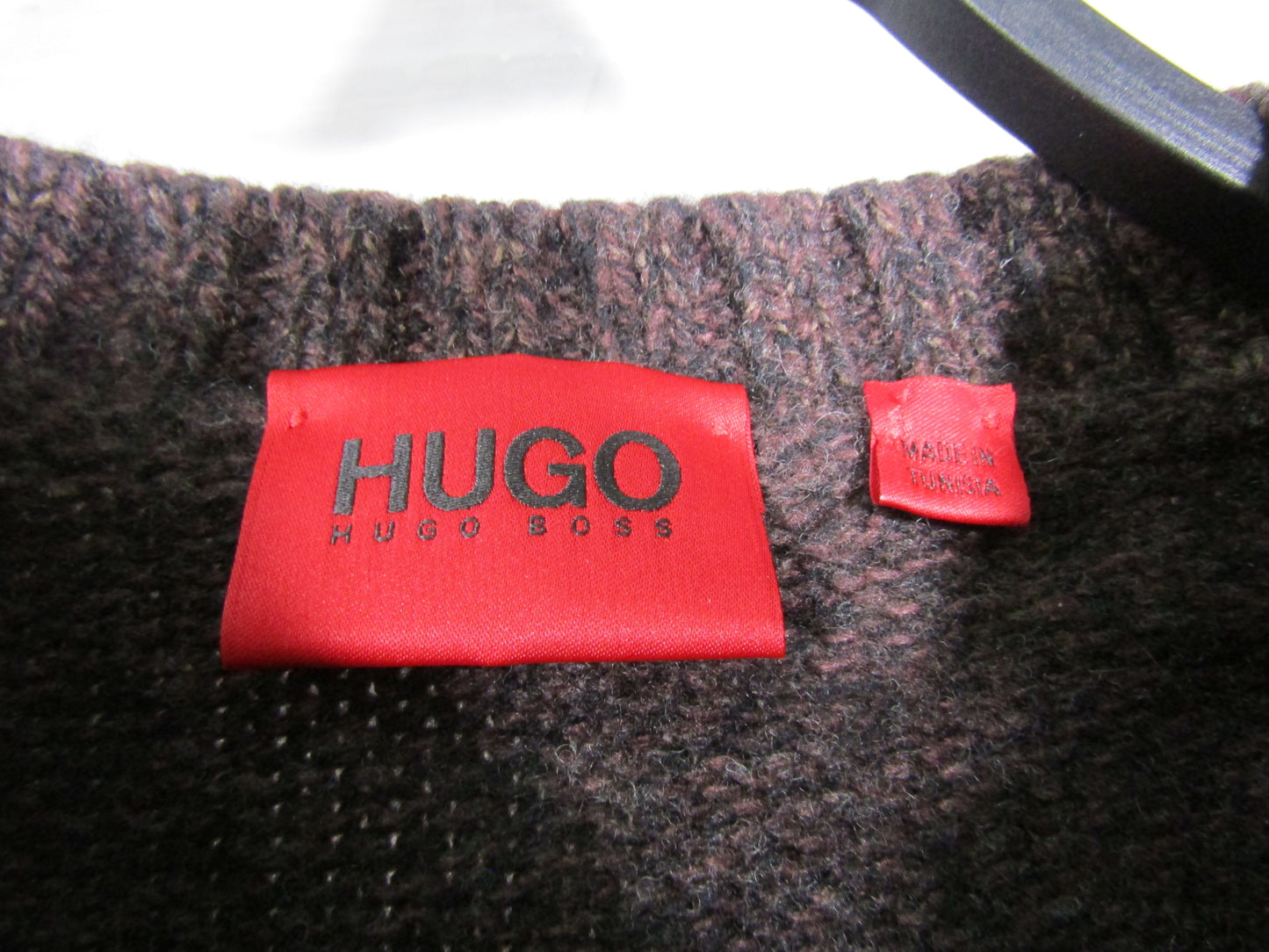 Hugo Boss Men's Brown Wool Blend Sweater Size S