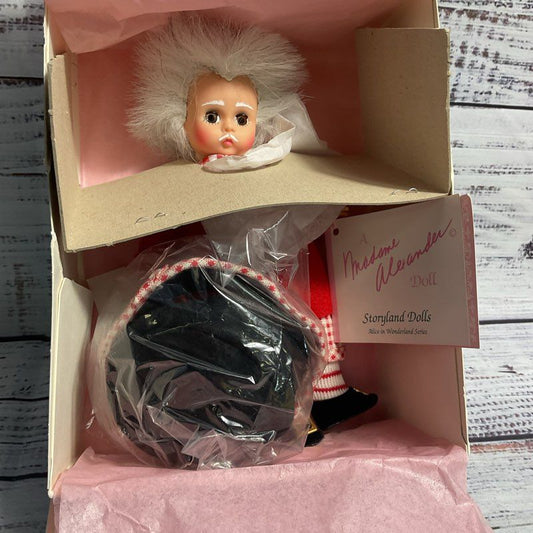 VTG. 1995 Madame Alexander Alice In Wonderland 8" Mad Hatter Doll #14510