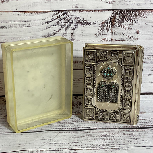 VTG. Siddur Avodat Israel Hebrew To English Prayer Book with Case