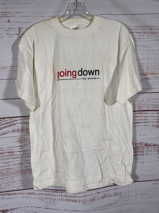 Cast Signed 'Going Down' The Movie T Shirt Size L
