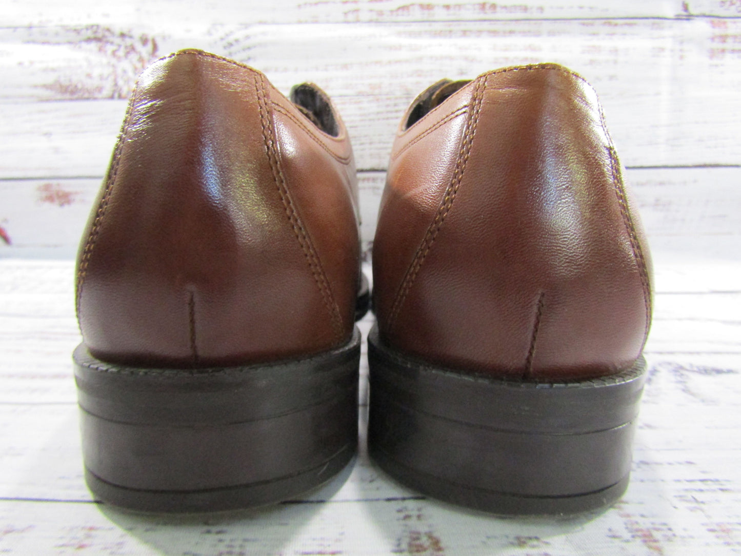 Cole Haan Men's British Tan Leather Oxford Shoes Size 9.5 C34138