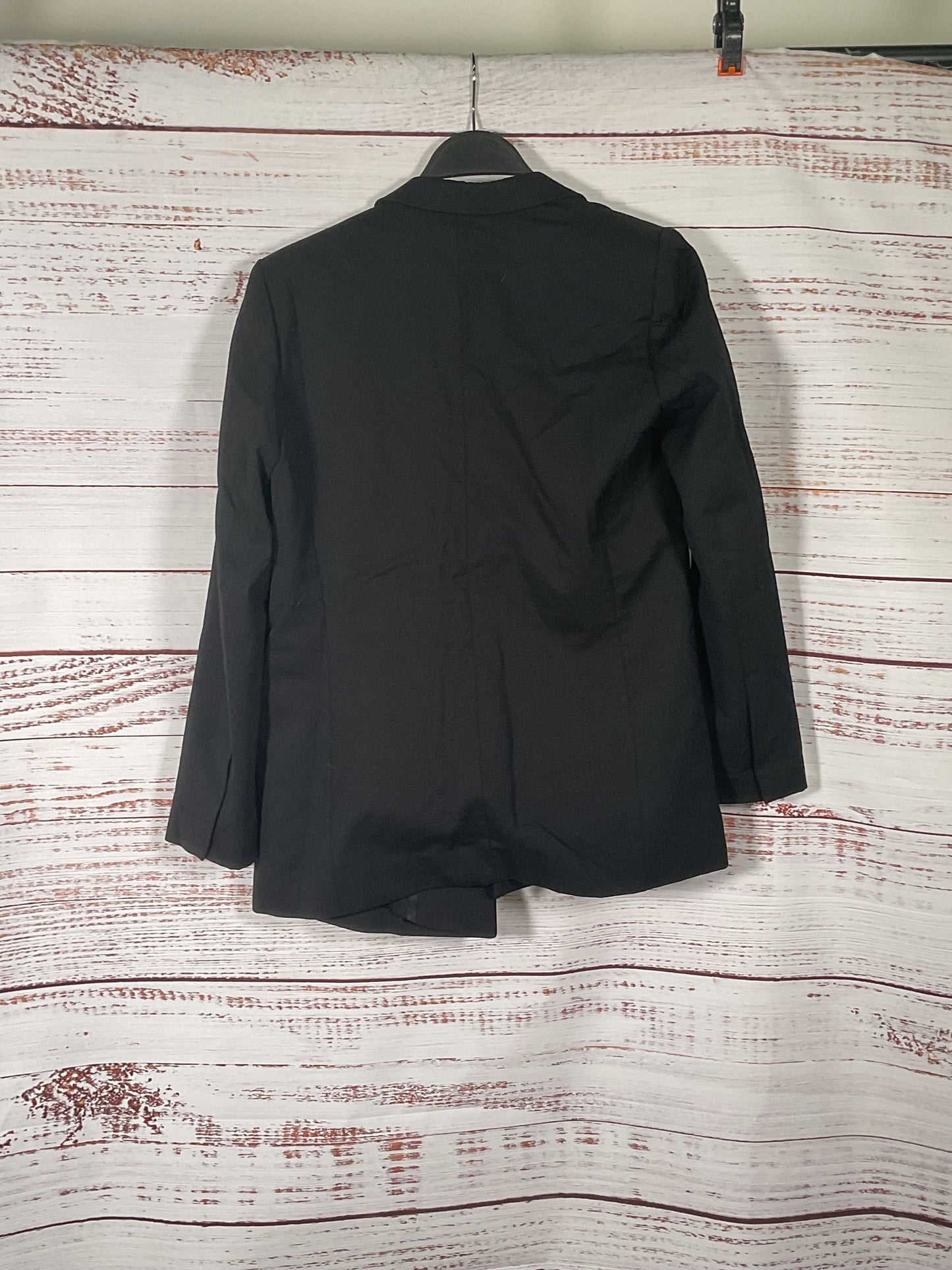 Sandro Black Double Breasted Blazer Jacket - Size 38