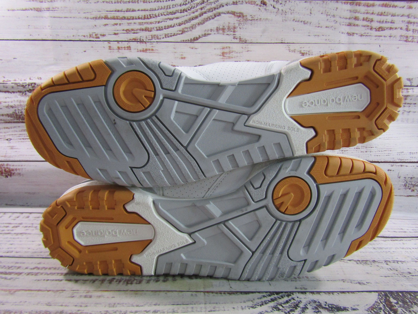 New Balance 650 Men's White Leather High Top Sneakers Size 13 BB650RCL