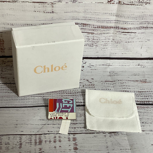 NEW CHLOE X Corita "I Can Handle It" Brass Pin- (2021 FASHION COLLABORATION)