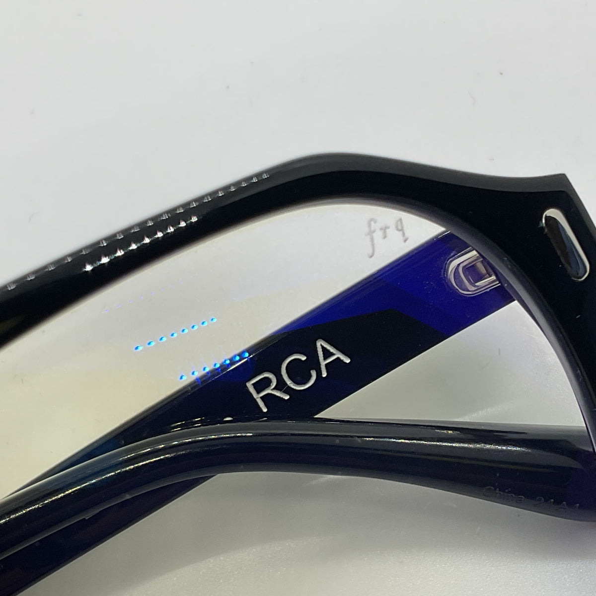 CADDIS The RCA Black Eyeglasses- 50[ ]17 145- FOR FRAMES ONLY