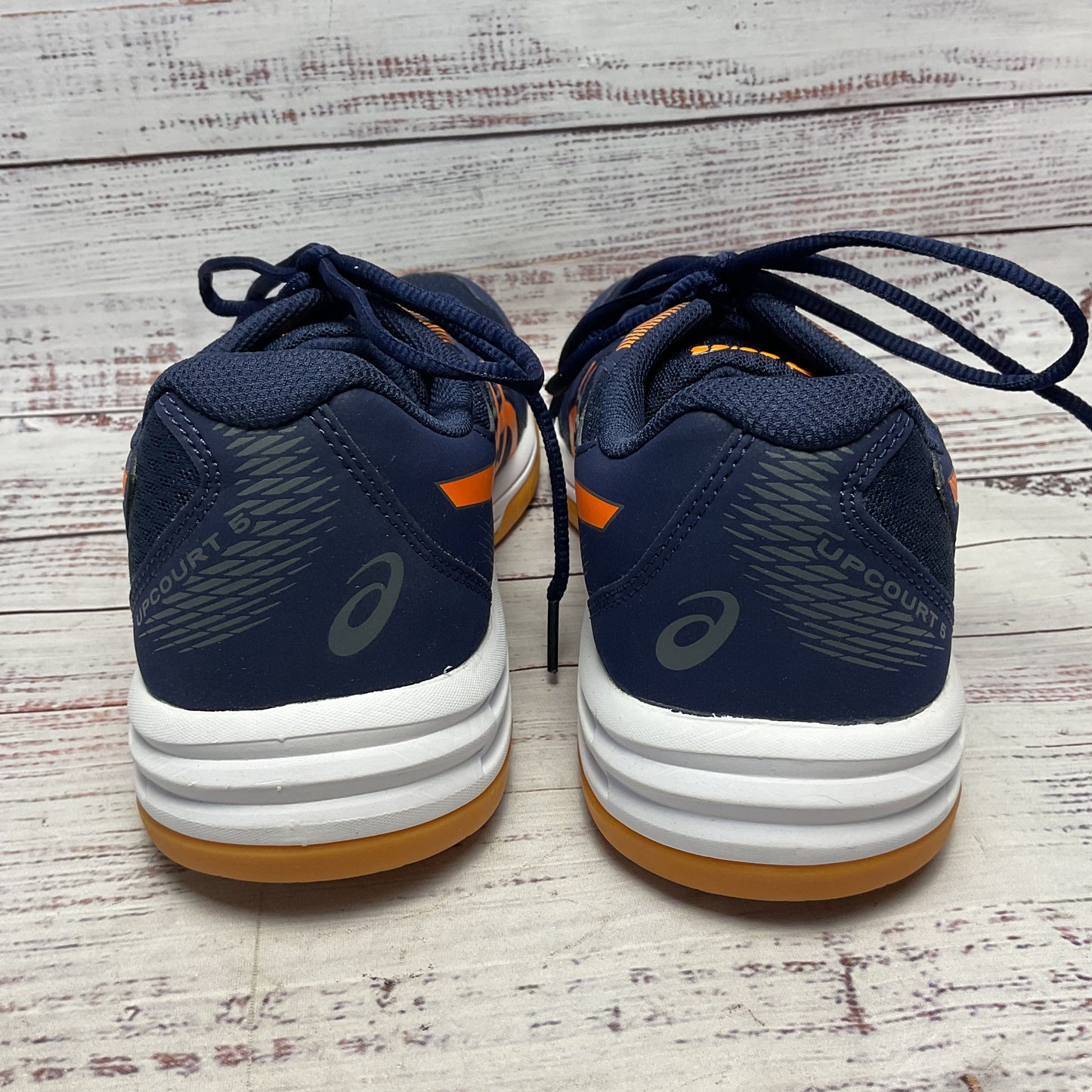 Asics Upcourt 5 Navy Blue Volleyball Athletic Indoor Sneaker Shoe Men Size 11