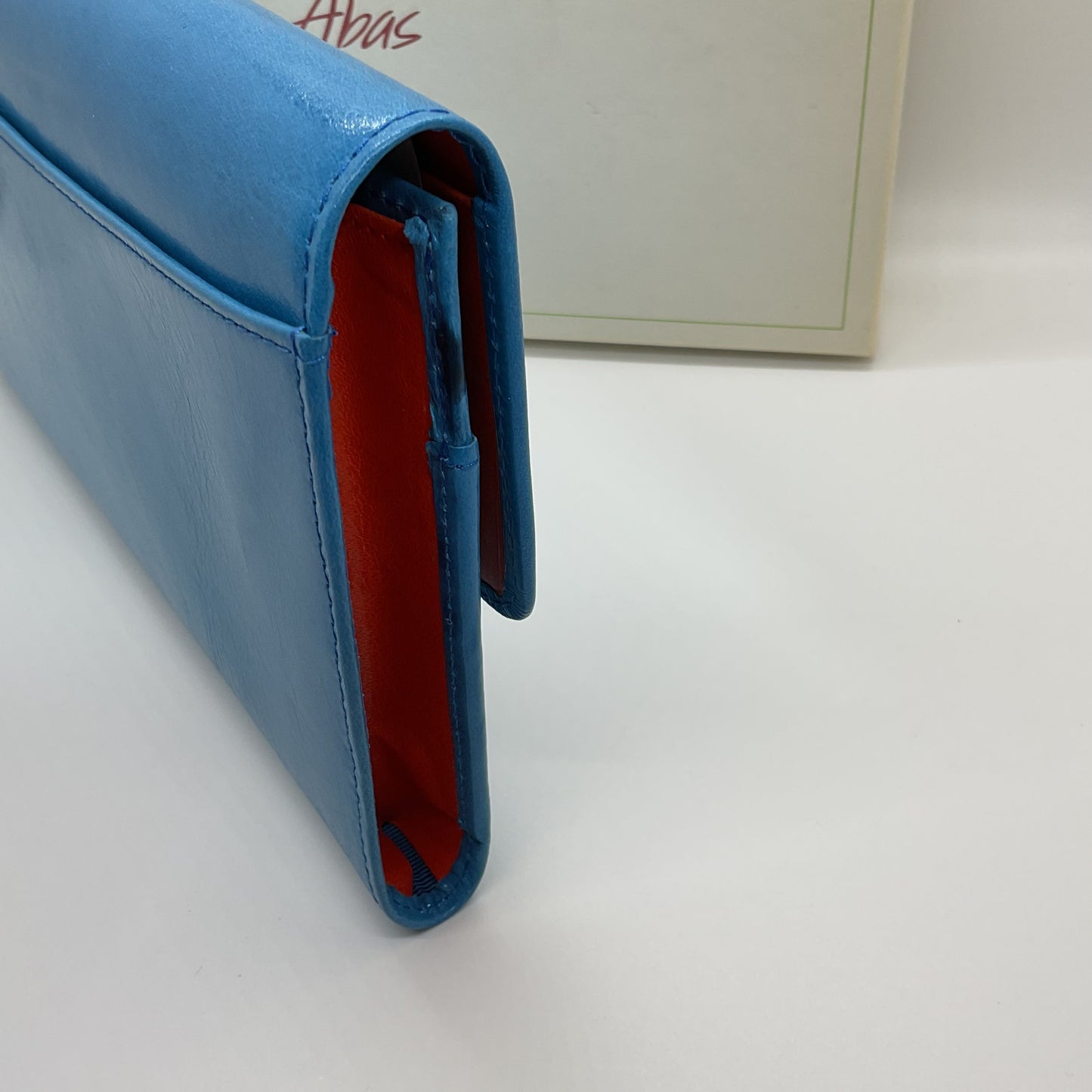 NWB ABAS Blue/Orange Receipt Credit Card Wallet