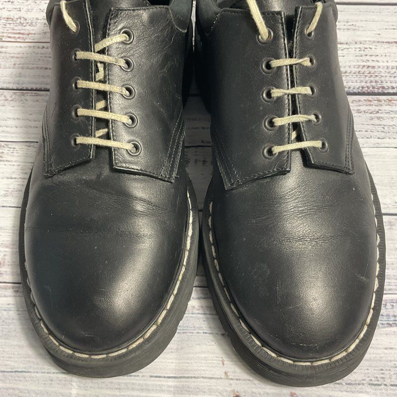 Sandro Black Leather Derby Ankle Boot Men's 8/Women's 9.5