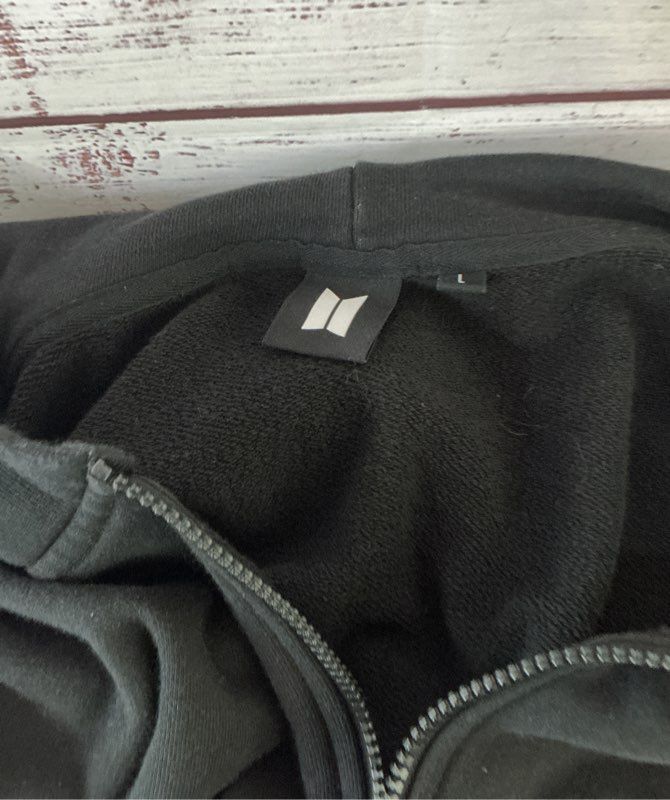 BTS X McDonalds 2021 Limited Edition Hoodie Black Sweatshirt Size L