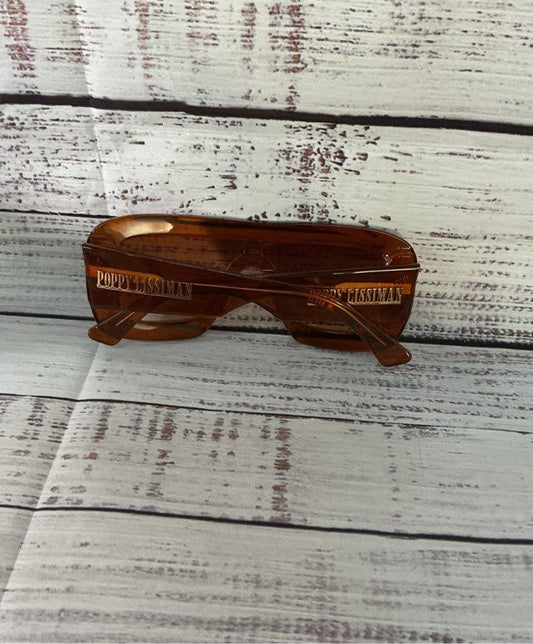 Poppy Lissiman Quaid Amber Sunglasses