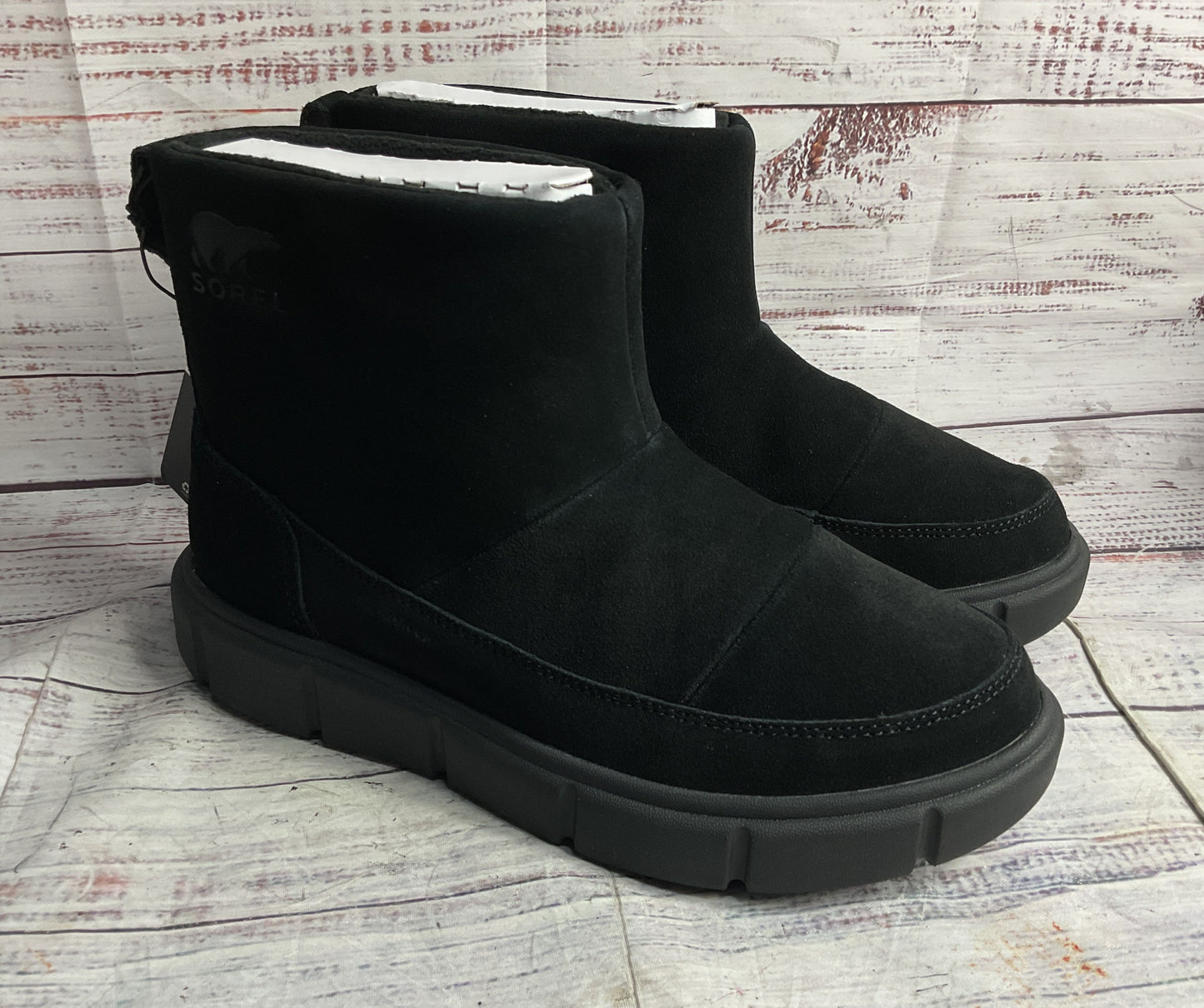 Sorel Explorer™ III Slip-On Waterproof Boots Black 8.5