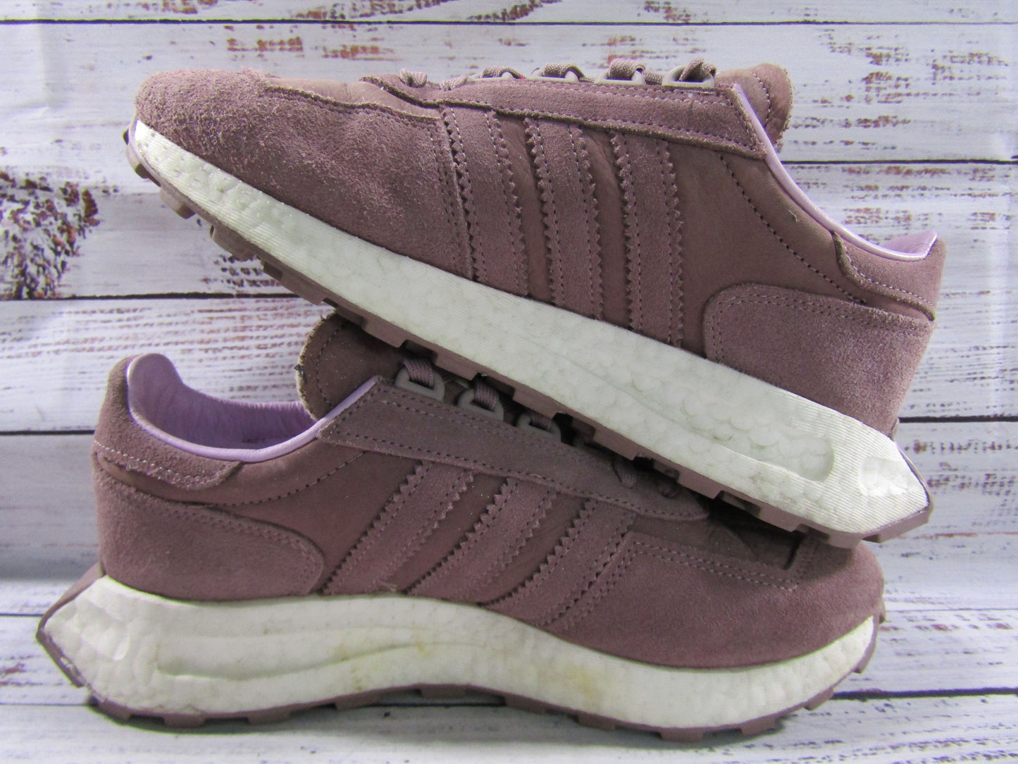 Adidas Retropy E5 Women's Purple Bliss Lilac Low Top Sneakers Size 7.5 HP9157