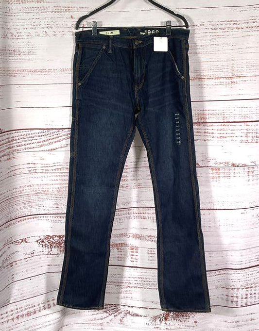 Gap Men's 1969 Slim Fit Jeans Blue 30 x 32