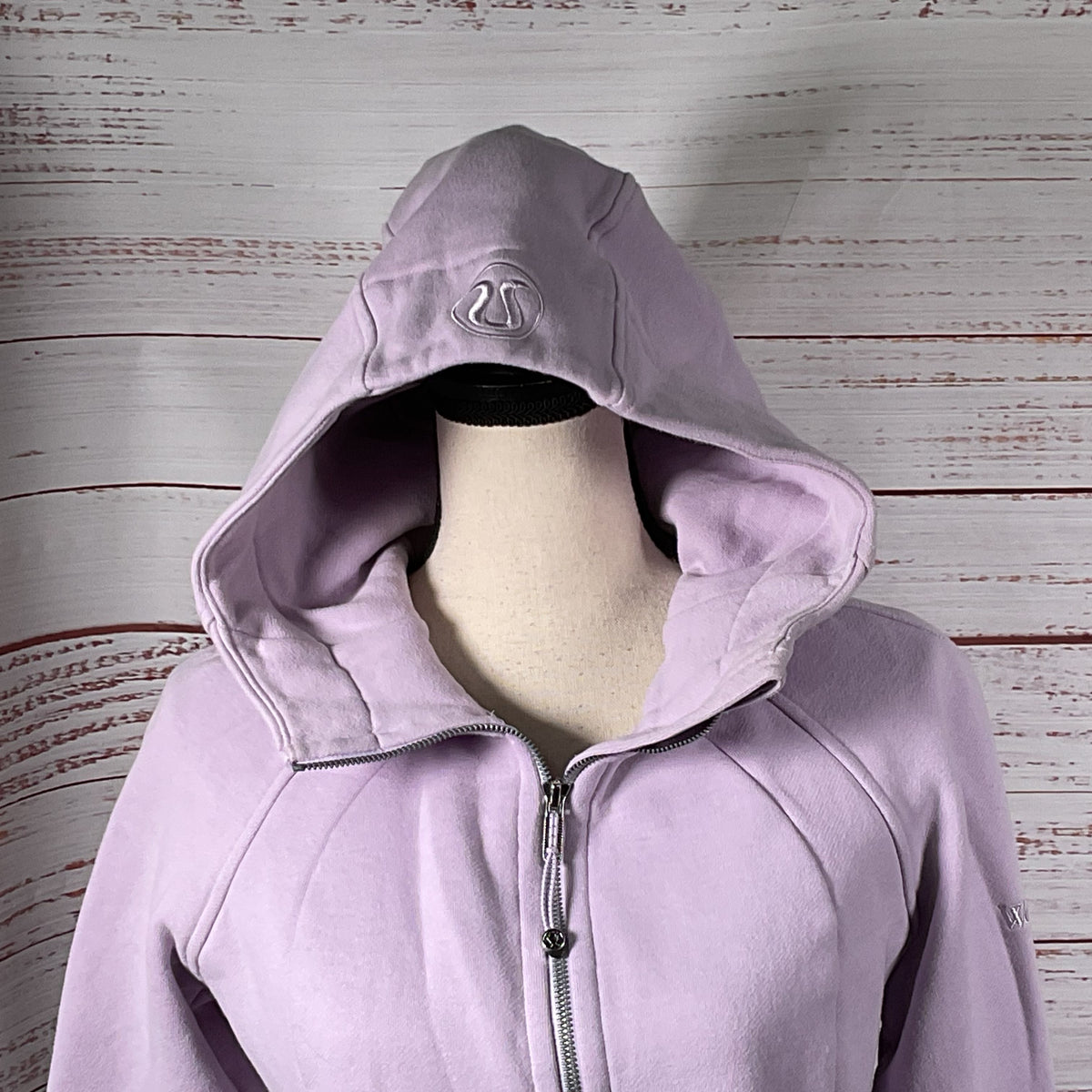 LULULEMON Scuba Women's Lavender Zip Up Hoodie- SZ 8