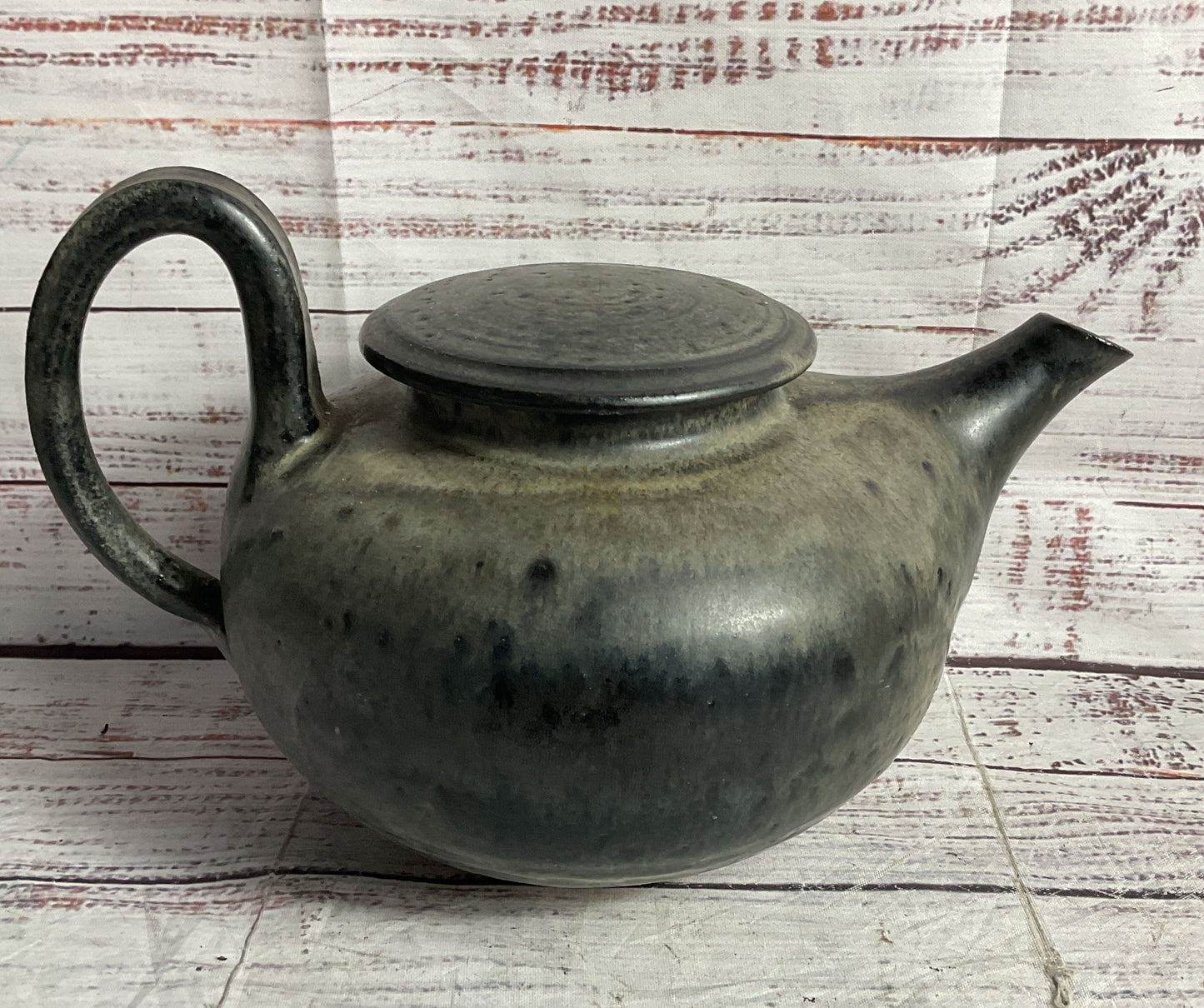 Modern Handmade Ceramic Japanese Style 5.5" Tea Pot Gray