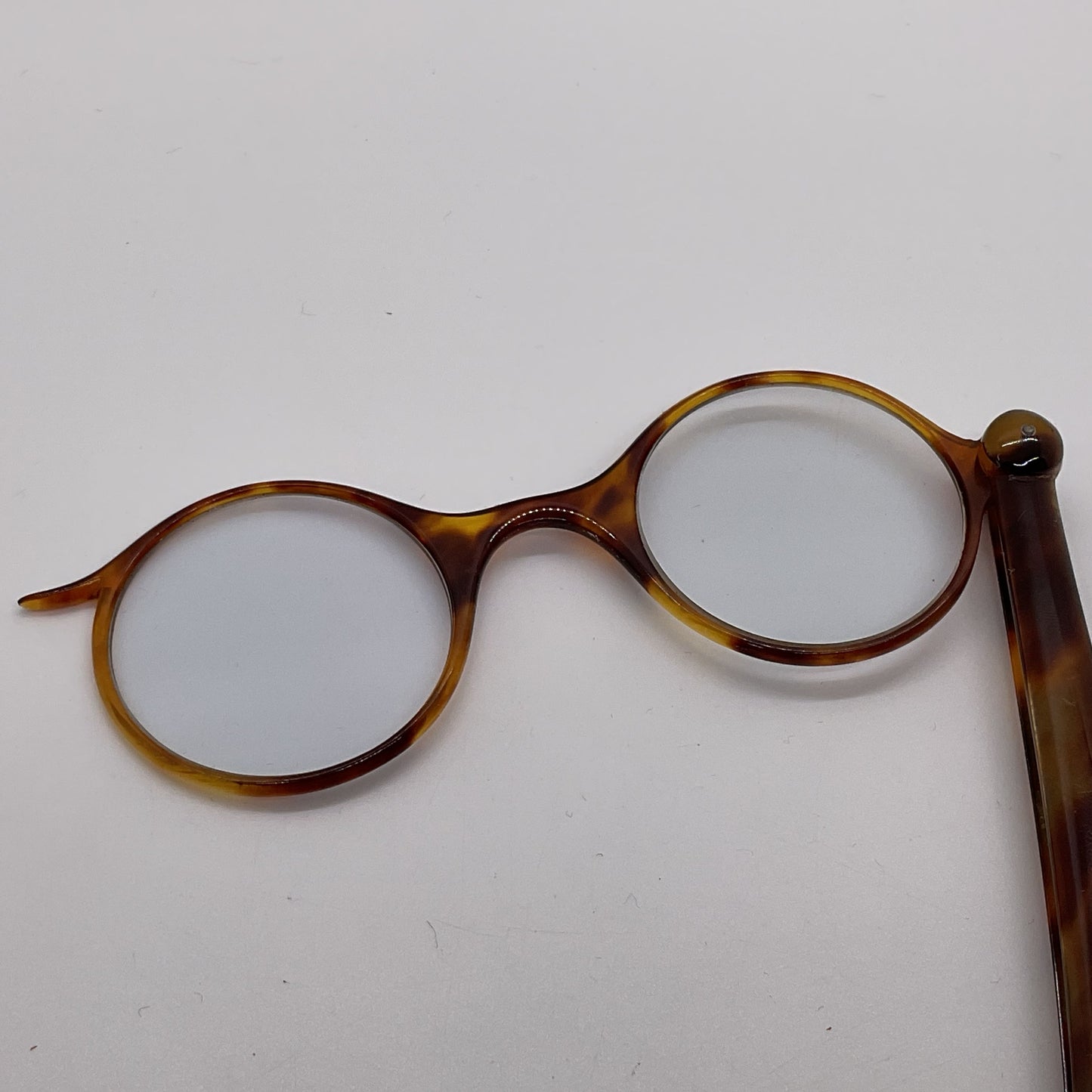 VTG. Mid Century Lorgnette Bakelite Tortoise Opera Glasses